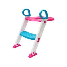 Assento redutor com escada Rosa - Buba, Rosa e Azul
