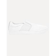 Tênis Calvin Klein Masculino Couro Slip On Iate Skate Floater-Masculino