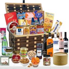 Cesta De Natal Premium Dijon com 31 Itens - Natal 2025