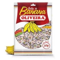 Bala de Banana 80g Oliveira