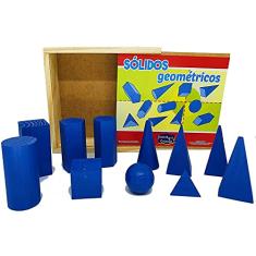 Brinquedos Educativos - Sólidos Geométricos 11 Peças