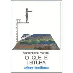 Que E Leitura, O - Vol.74 - Colecao Primeiros Pass - Brasiliense