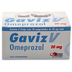 Antiácido Agener União Gaviz V Omeprazol 20 mg - 10 Comprimidos