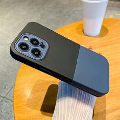 em 1 capa de telefone de silicone líquido de cor doce para iPhone 13 14 12 Pro Max 11 XS Max XR X Capa traseira de proteção de câmera, T1, para iPhone 14 Plus