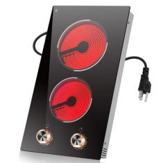 Fogão Elétrico Traenvir 2 Queimadores Cerâmicos 12 Polegadas (110V-120