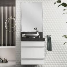 Gabinete para Banheiro Suspenso slim 60cm Bumi