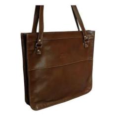 Bolsa Feminina De Couro Tiracolo Alça De Mão Espaçosa - Kenia e Katia,