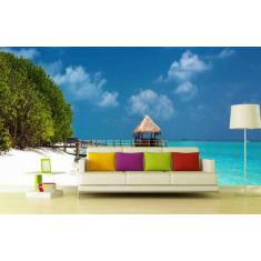 Papel de Parede Painel Fotográfico Praia n112 2,00X3,00 - Voce Decoran