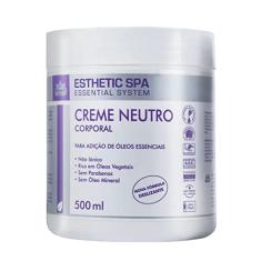 Creme Corporal Natural Neutro Esthetic Spa Base para Massagem 500ml - WNF