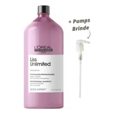 Shampoo Loreal Serie Expert Liss Unlimited 1500ml