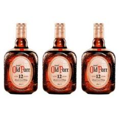 Whisky Old Parr 1L 3 Unidades