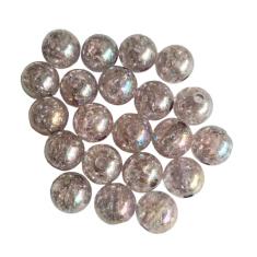 60 peças de contas de cristal acrílico coloridas de 16 mm pingentes redondos de contas de vidro para fazer joias, pulseiras, brincos, colar, adultos, contas, artesanato, artesanato, enfeite de Natal,