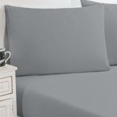 Jogo De Cama Malha Lençol 100% Algodão Gran Moratta 3 Peças King - Cin