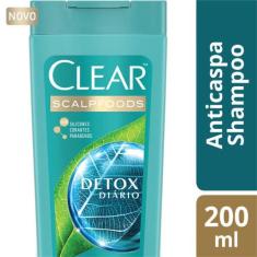 Shampoo Clear Anticaspa Detox Diário 200ml