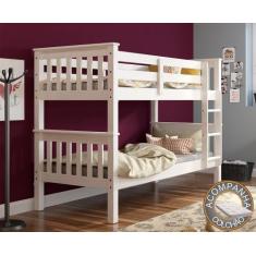 Beliche 730B Branco Piratini Com Colchão Ortobom - Piratini Móveis