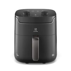 Fritadeira Air Fryer Electrolux EAF40 Rita Lobo 5,6L Efficient 1400W Antiaderente Desligamento Automático Econômica Cinza