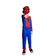Fantasias Homem Aranha Com Enchimento E Mascara Infantil - Fantasia Br