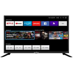 Smart TV Britânia 39” BTV39G60N5CH D-LED HD Netflix Bivolt