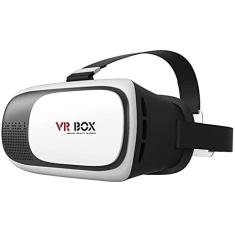 Óculos Vr Box Realidade Virtual 3D Android IOS Controle Bluetooth
