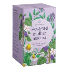 Chá Misto Iamaní Mulher Madura Orgânico Menopausa Amora 15 Sachês