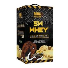 Whey Protein 5W 2Kg - MBD Nutrition-Unissex