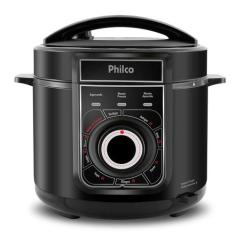 Panela de Pressão Philco PPP02PI Inox Multifuncional 5L, Preto, 110V