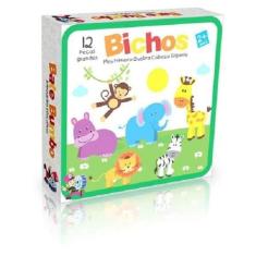 Quebra-Cabeça Gigante Bichos - Bate Bumbo Brinquedos
