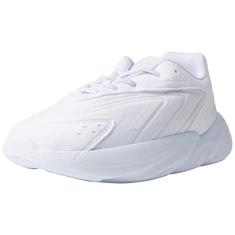 adidas Tênis infantil unissex Ozelia, Branco/Branco., 15