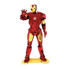 Miniatura De Montar Metal Earth Marvel Avengers Iron Man, vermelho