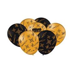 Balão Festa Naruto - 25 unidades - Festcolor