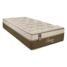 Colchão Solteiro Palermo Espuma D26 Molas Pocket 32x88x188 Bege Escuro
