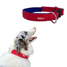 Coleira com Trava de Segurança para Cachorro - P - CANADÁ K9 Acessório