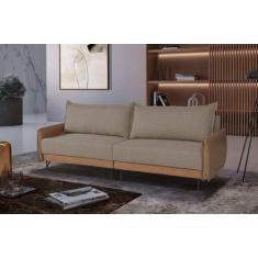Sofá 1,50m Califórnia com Molas Ensacadas e Espuma D33 com 2 Lugares F