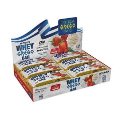 Whey Grego Bar Caixa com 12 un. Nutrata-Unissex