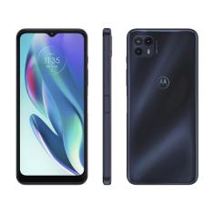 Smartphone Motorola Moto G50 128GB Azul 5G Octa-Core 6,5” Câm. Tripla + Selfie 13MP Dual Chip