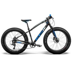 Bicicleta GTS Fat Bike Tsi 7 Aro 26 com Freio a Disco Hidráulico Cambio GTSM1 TSI 7 Marchas e Quadro-Unissex