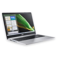 Notebook Acer Aspire 5 Intel Core i5-10210U 8GB 256GB SSD W11 15,6” FHD IPS Prata A515-54-57CS