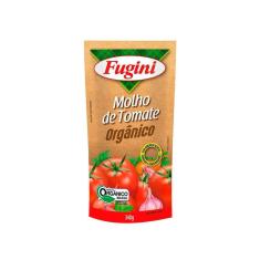 Molho De Tomate Orgânico Sem Gluten Vegano Fugini 340g