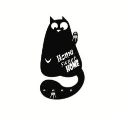 Porta Chaves Decorativo Gato 06