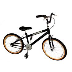 Bicicleta infantil aro 20 com aero freios alumínio Preto