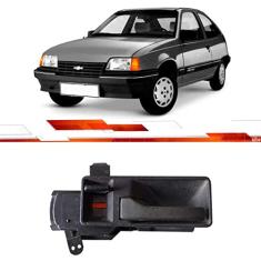 Maçaneta Interna de Porta Dianteira Esquerda Gm Ipanema Kadett 1989 a 1998 Monza 1986 a 1996