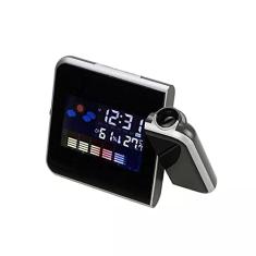 Relógio Digital Com Projeção Despertador Temperatura