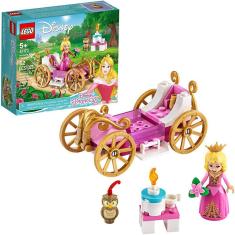 LEGO Disney Aurora`s Royal Carriage 43173 Creative Princess Building Kit, Nova 2020 (62 Peças)