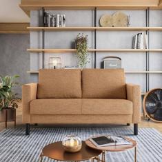 Sofá 2 Lugares com USB em Linho Antúrio CabeCasa MadeiraMadeira Âmbar