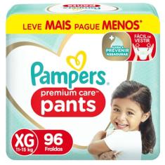 Pampers Fralda Pants Premium Care Xg 96 Unidades