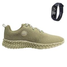 Tênis Feminino Para Academia Caminhada Sola Reta Com Relógio GTB2-Feminino