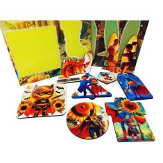 Kit Jogos das Sombras e Jogo da Memória Baixa Visão para Crianças Atipicas 6 pares