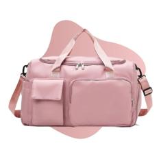 Bolsa Transversal Feminina Para Academia Treino Blogueira Viagens (ROSA)