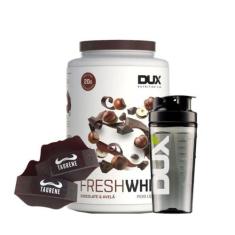 Fresh Whey Isolado Hidro Belga 900G Luva Taurene  Dux - Dux Nutrition