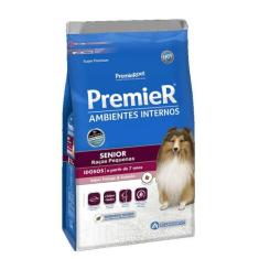 Ração Cães Premier Ambientes Internos Sênior 2,5Kg Raças Peq - PremieR
